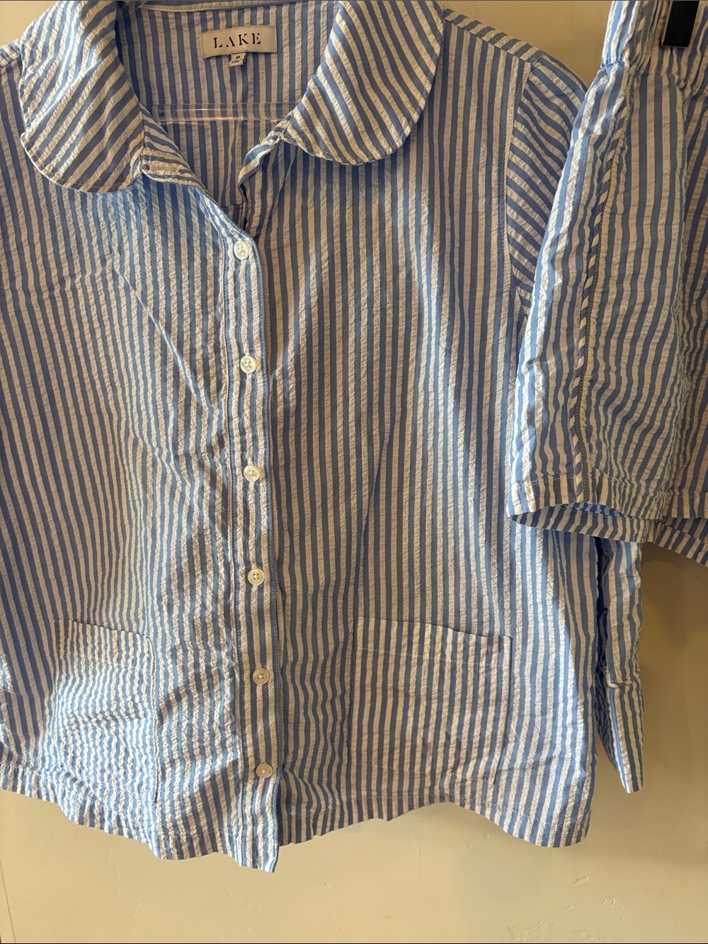 Lake pajamas Blue & White Striped Set - Picture 4 of 7